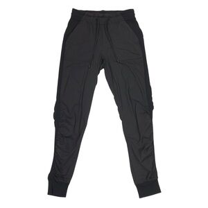 Lululemon Beyond the Studio Jogger Women's Size 6 Black 29" Inseam Pin Striped